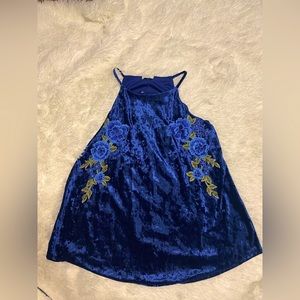 Brand new velvet blouse
